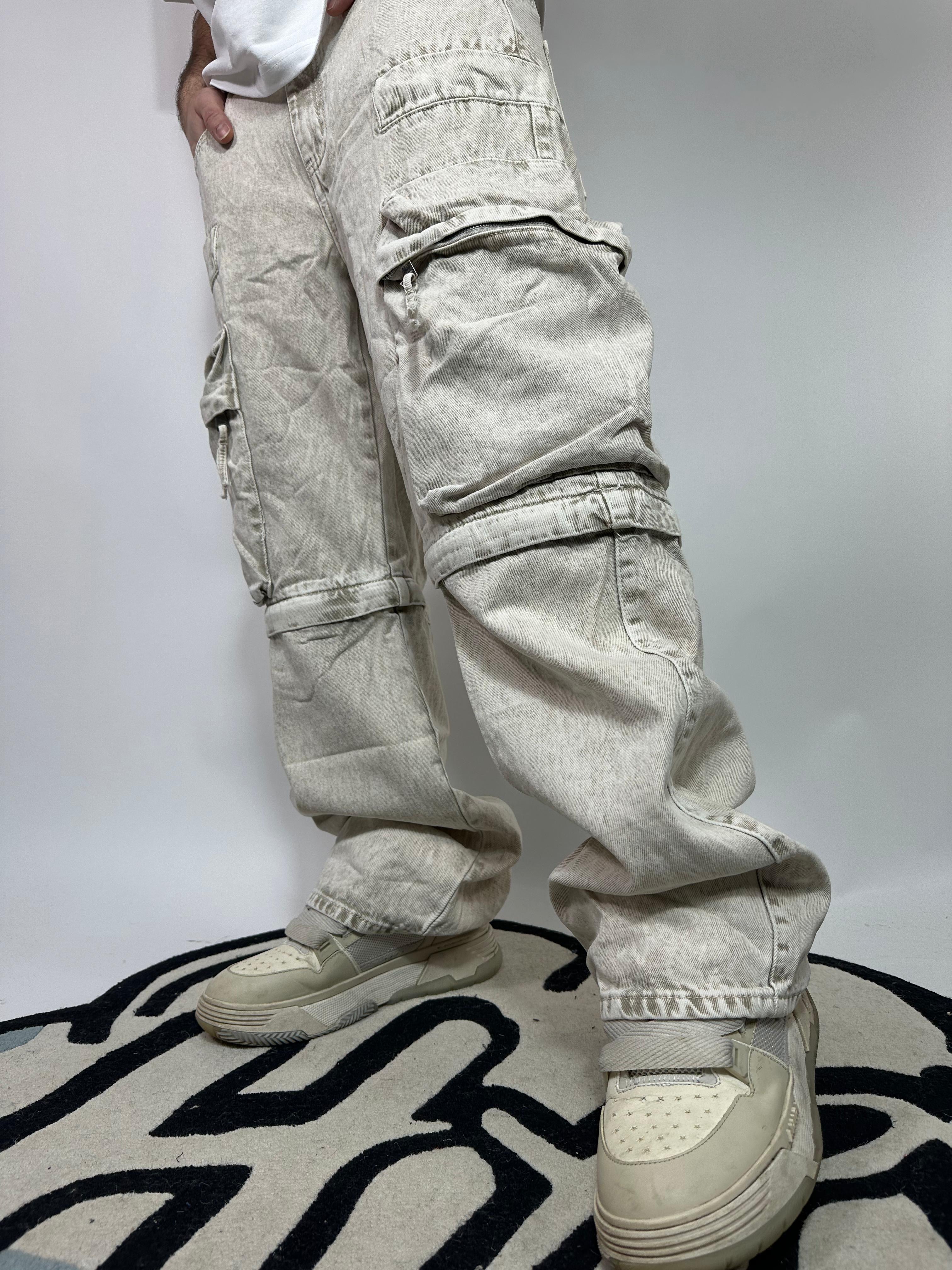 JEANS CARGO DIVENTA ANCHE CORTO ESTIVO