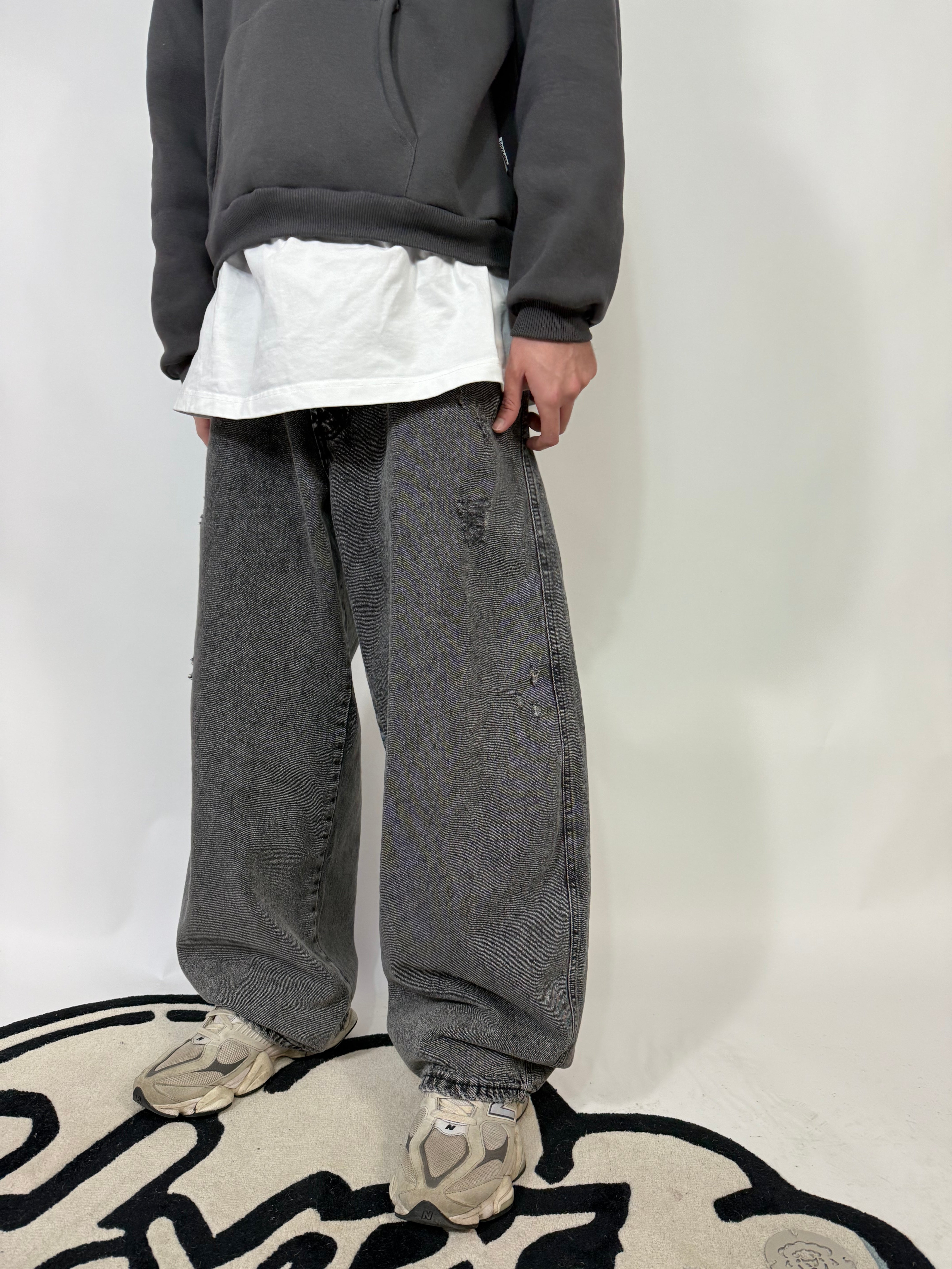 JEANS GRIGIO SCURO BALLON