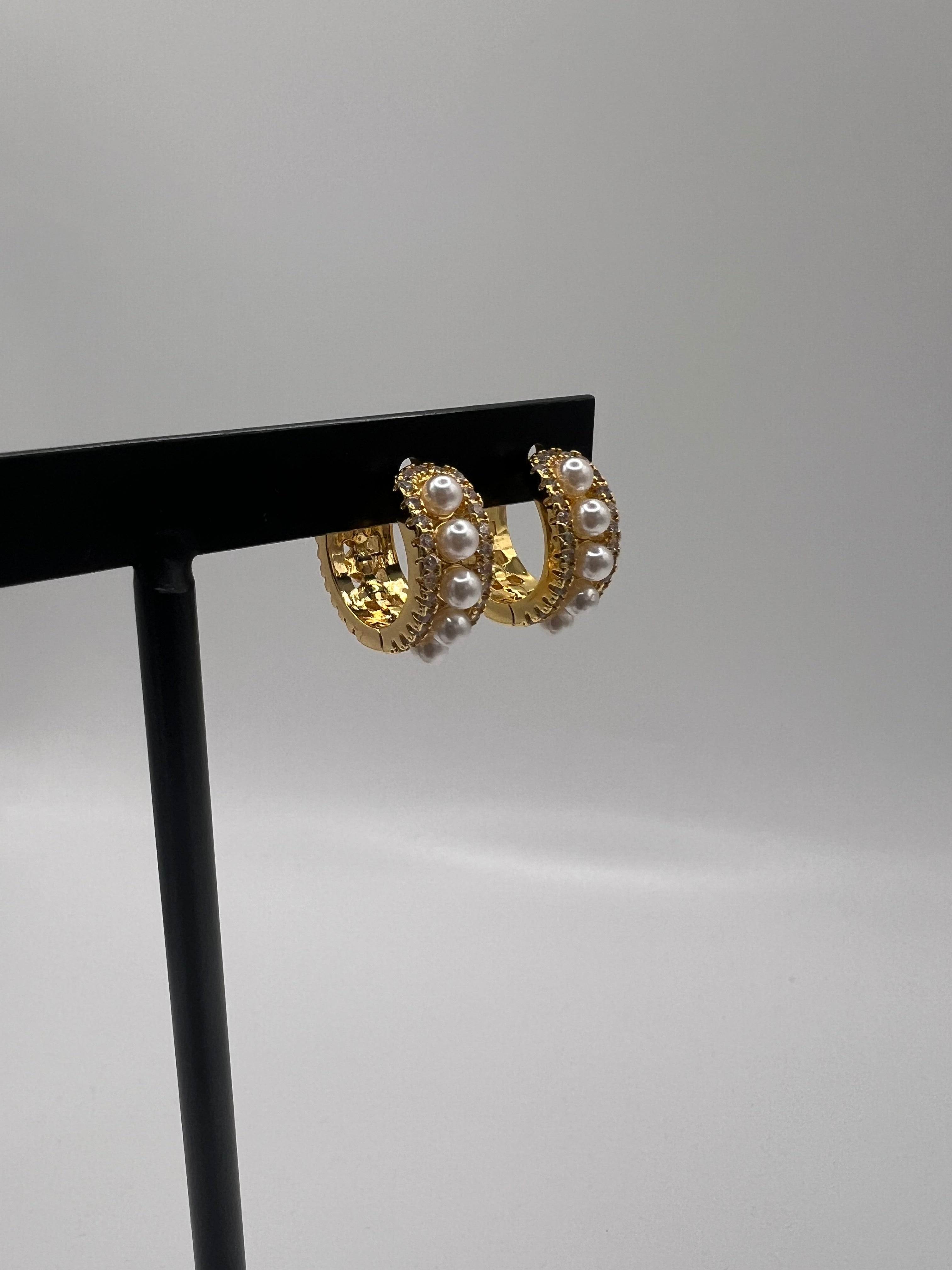 ORECCHINI PERLA color ORO