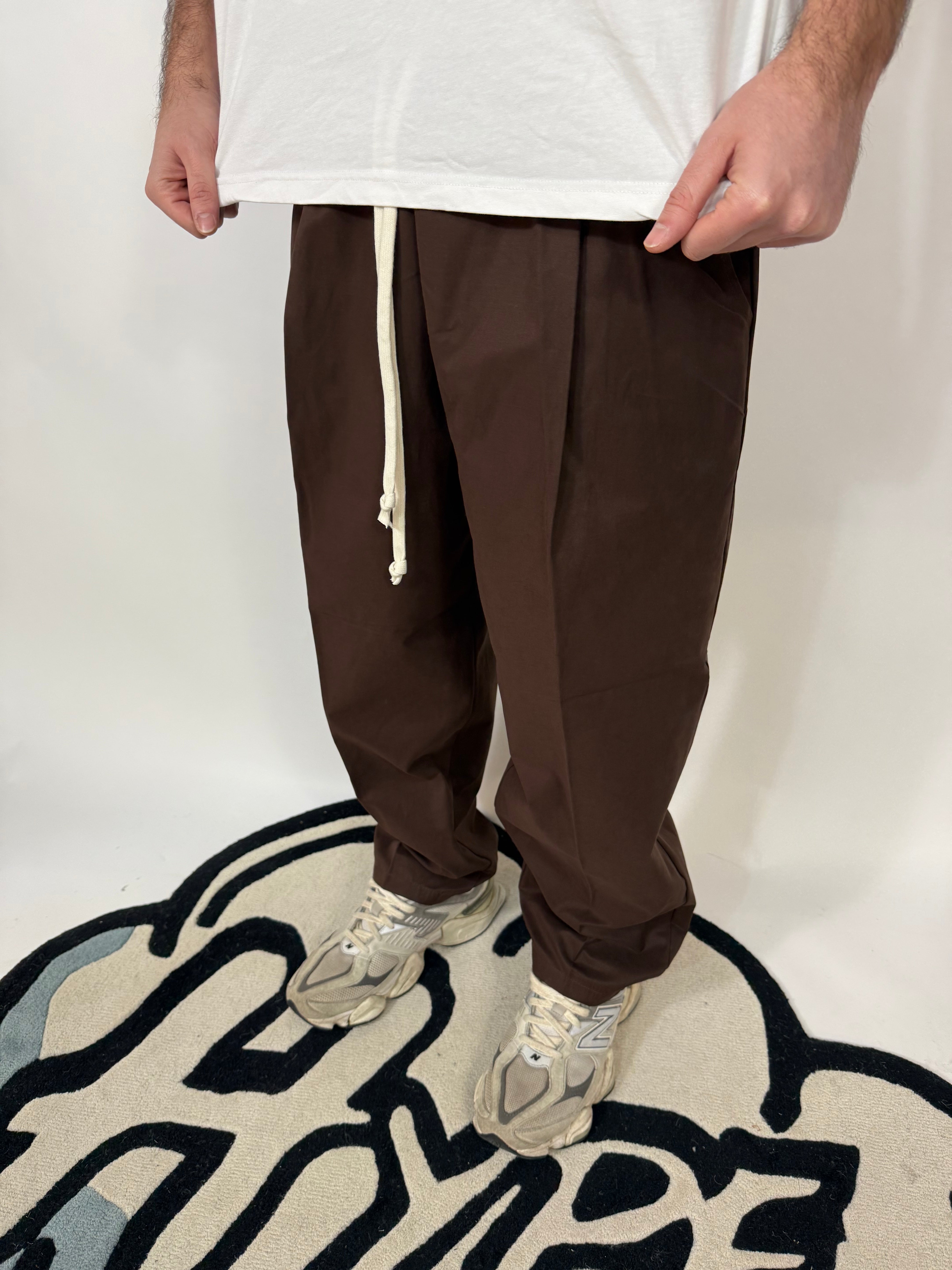 Pantalone Baggy Super OverSize Marrone