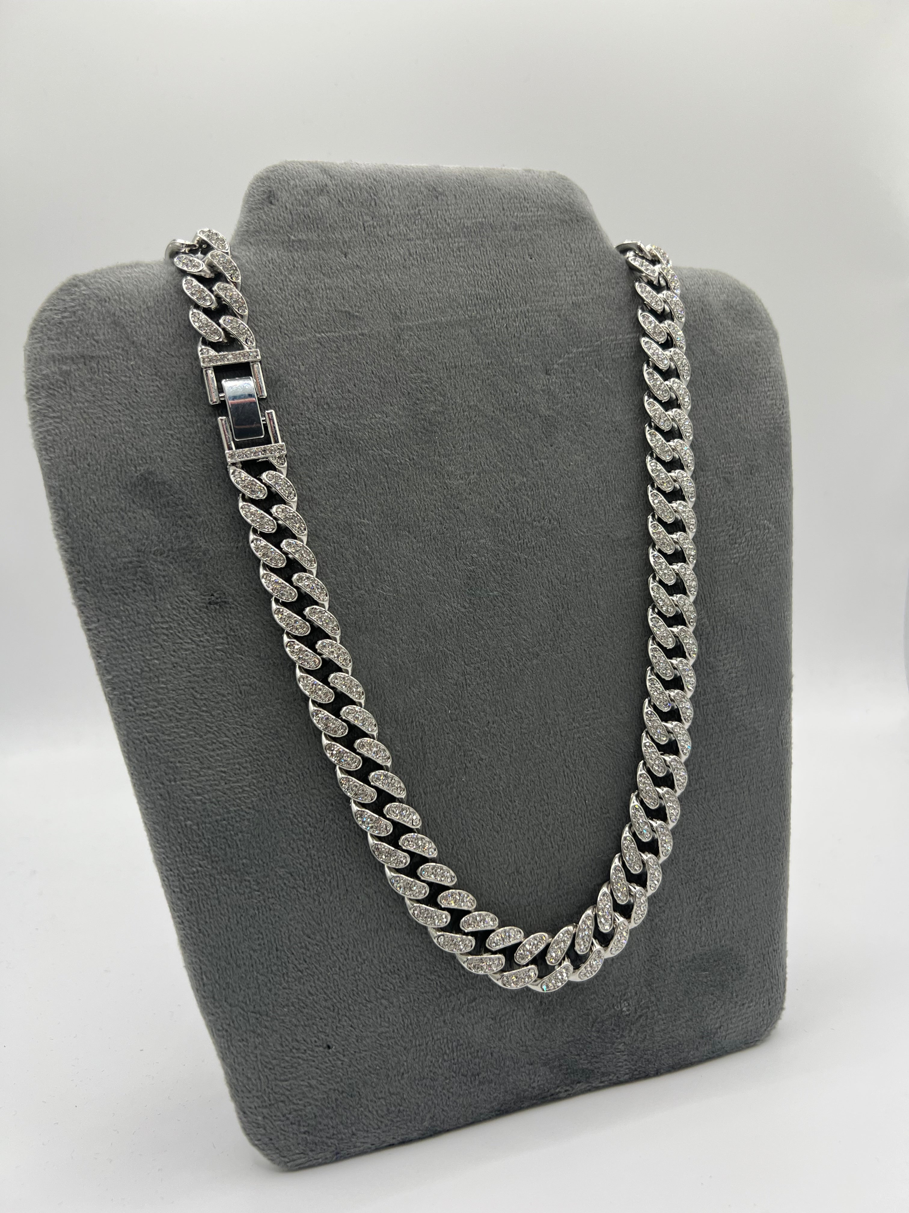 COLLANA CATENA DIAMANTI