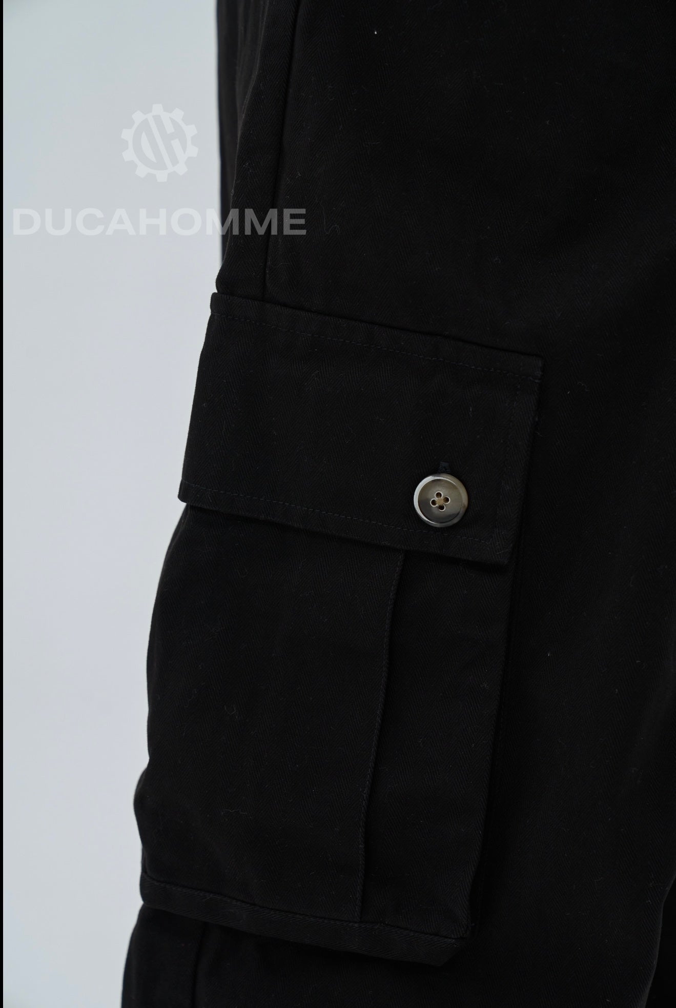 Pantalone Sartoriale Cargo Limited Edition nero