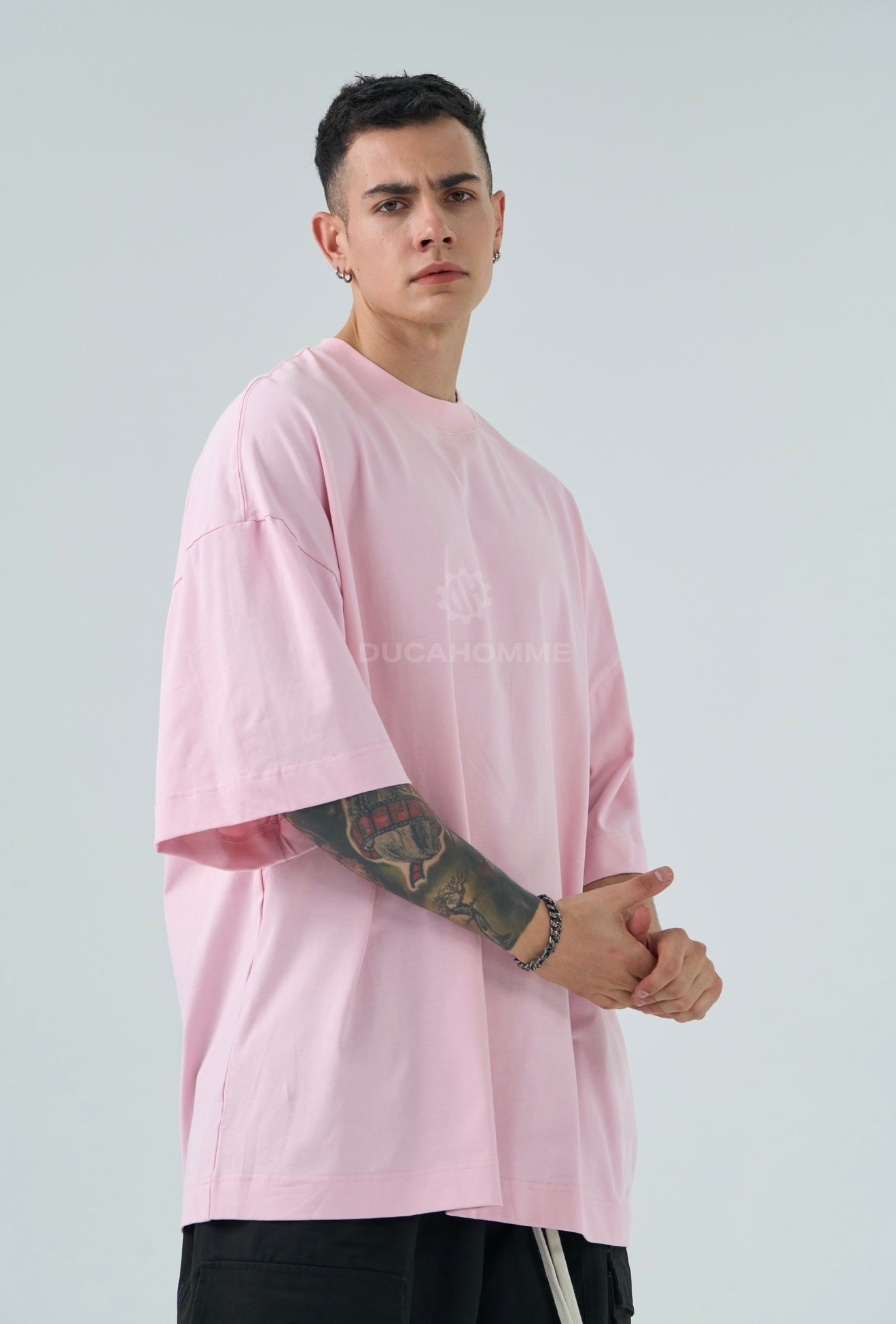 T SHIRT DUCA VIP OverSize Rosa