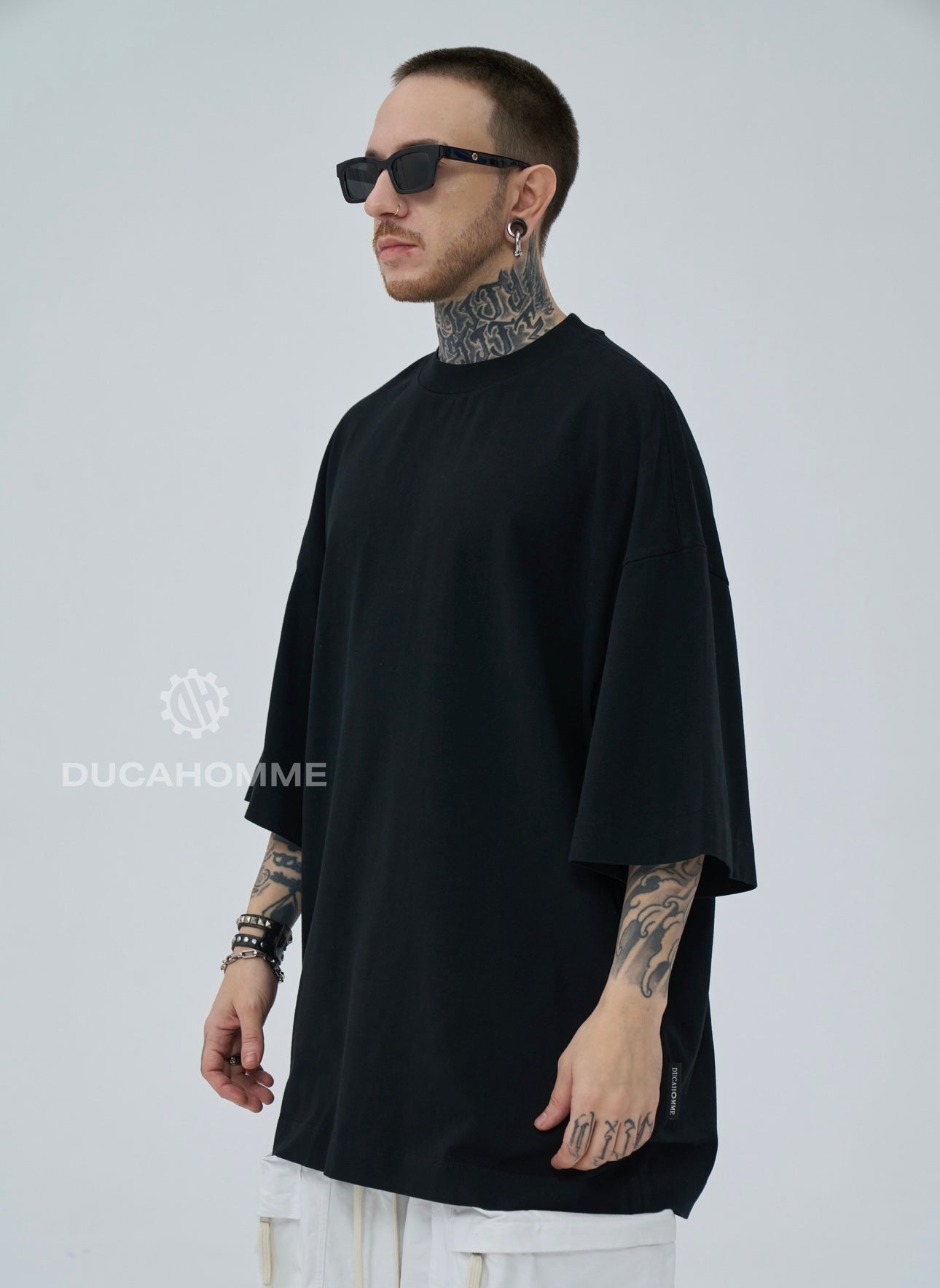 T SHIRT DUCA VIP OverSize Nera