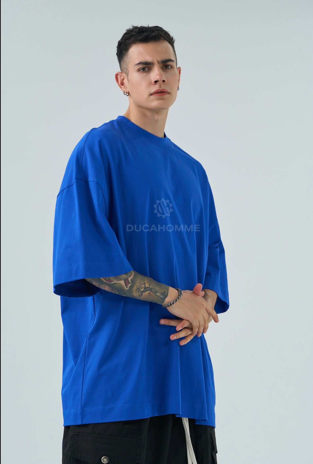 T SHIRT DUCA VIP OverSize Blu