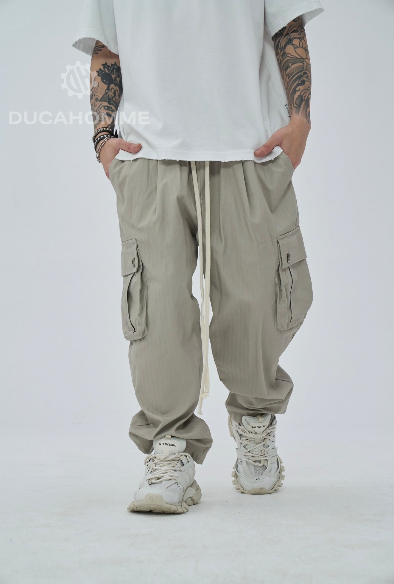 Pantalone Sartoriale Cargo Limited Edition ghiacelo