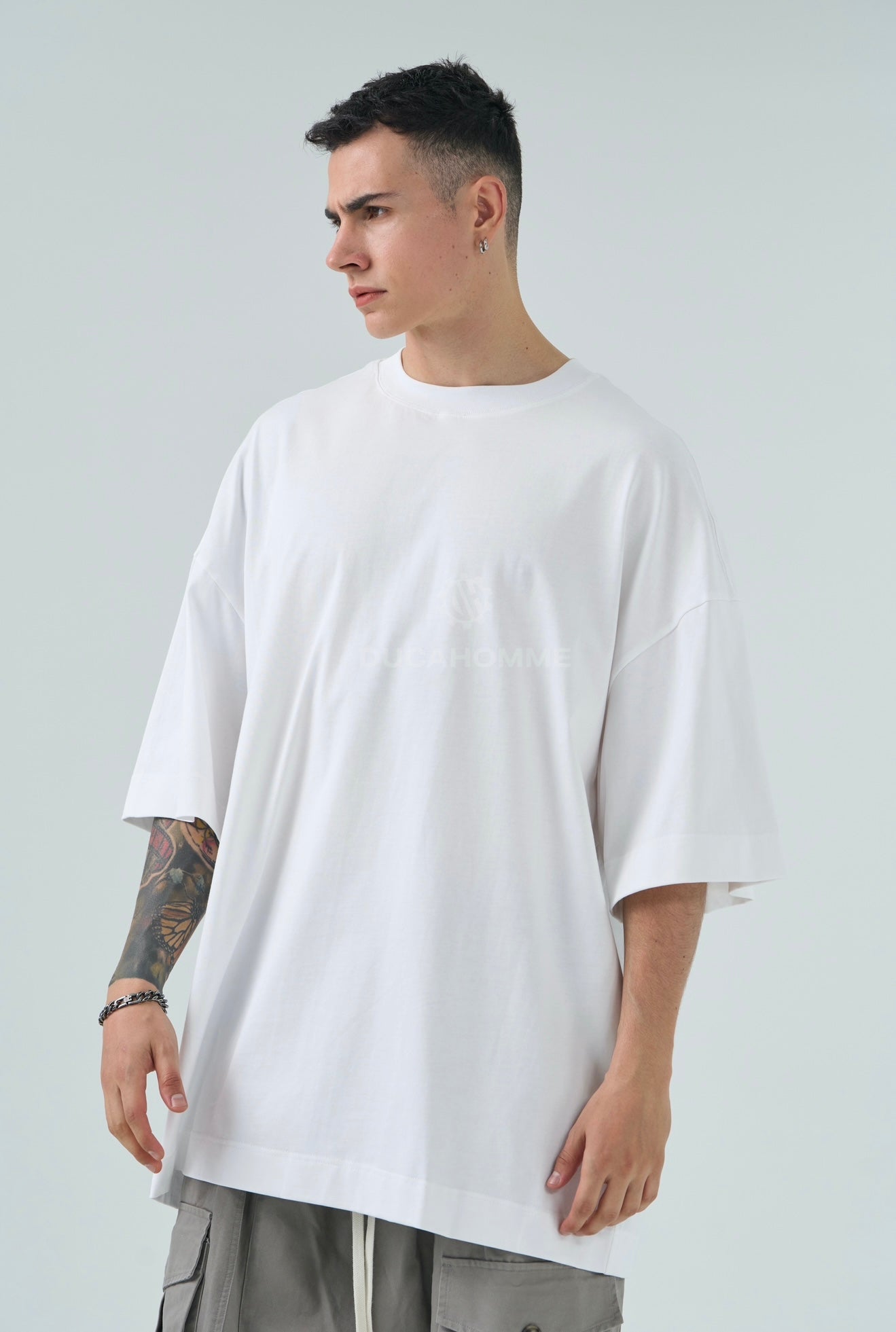 T SHIRT DUCA VIP OverSize Bianca