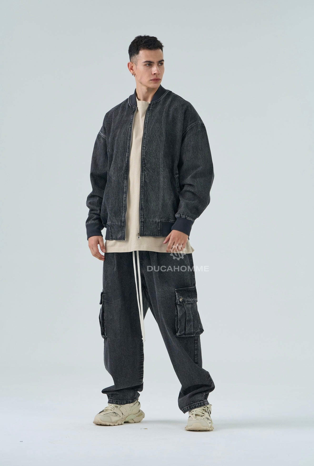 Completo Sartoriale Limited Edition Effetto Jeans OverSize 51G