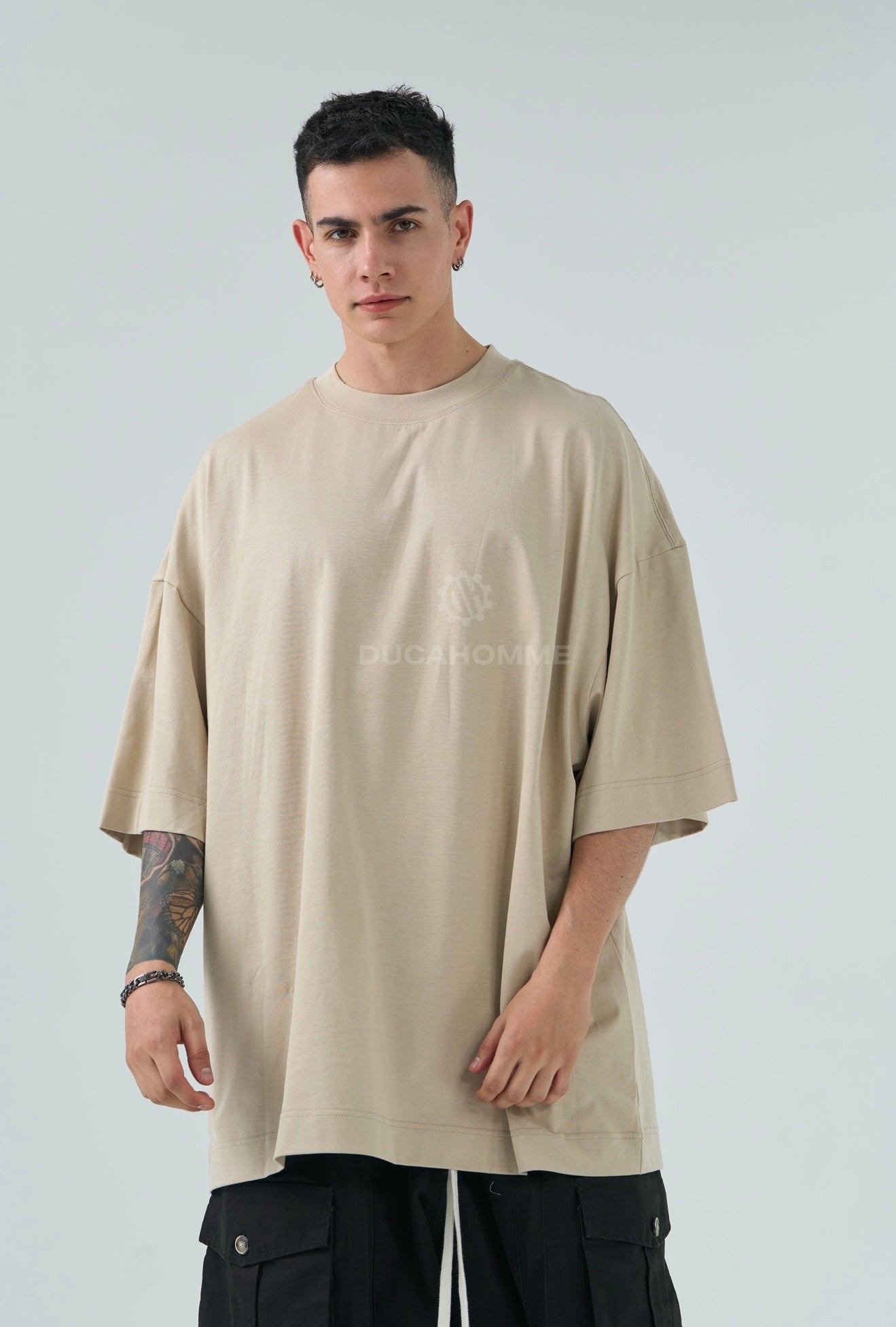 T SHIRT DUCA VIP OverSize Beige