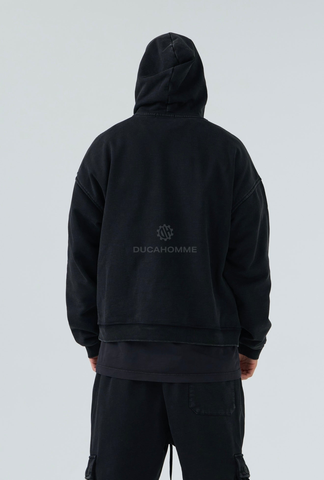 FELPA DUCA VIP WASHED NERA 91G