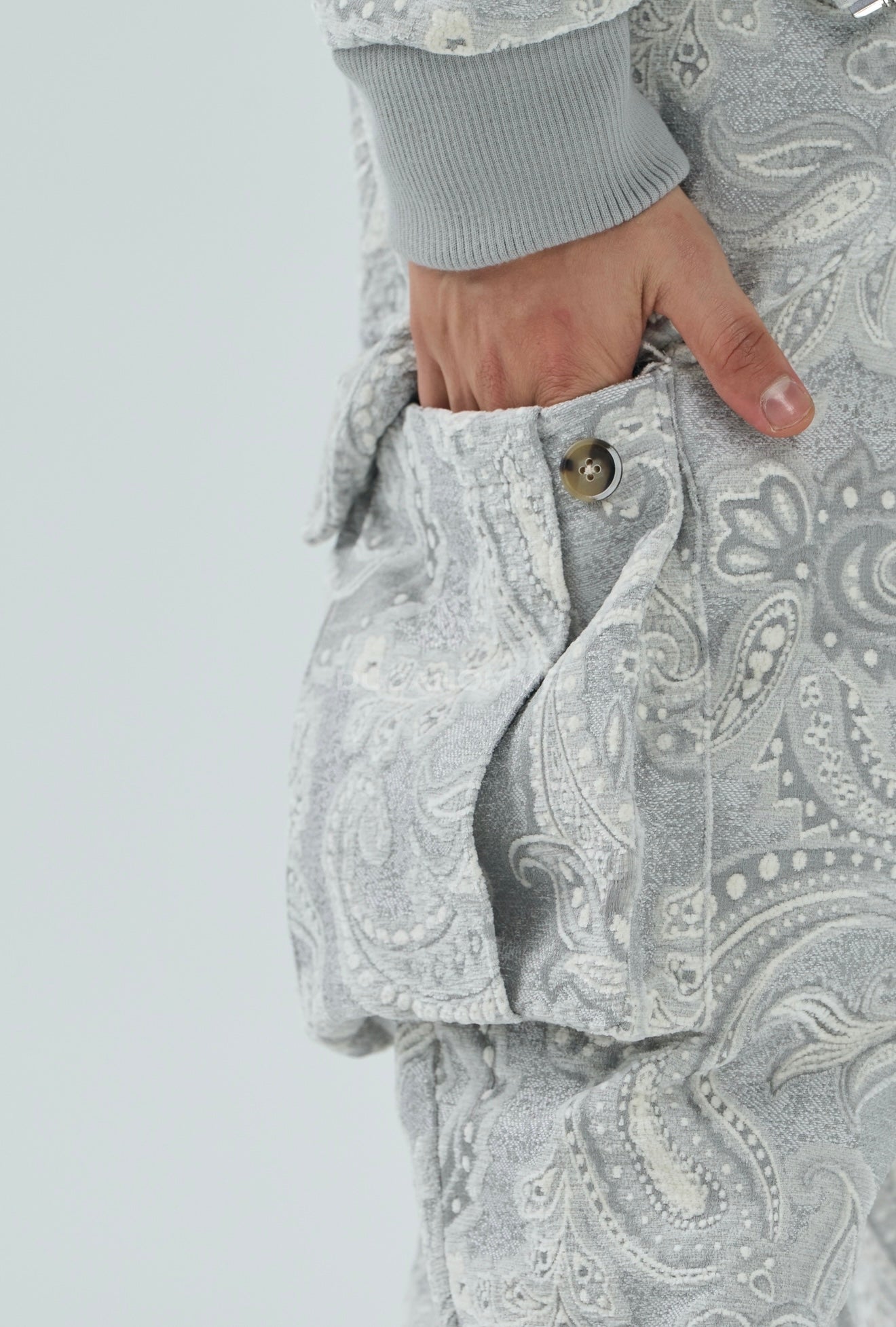 Completo Sartoriale Ricamato Velluto Pesante