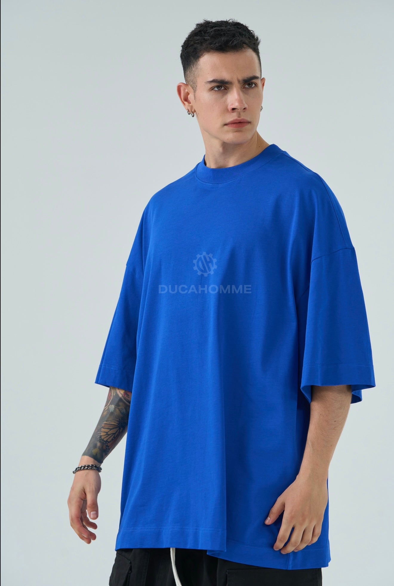 T SHIRT DUCA VIP OverSize Blu