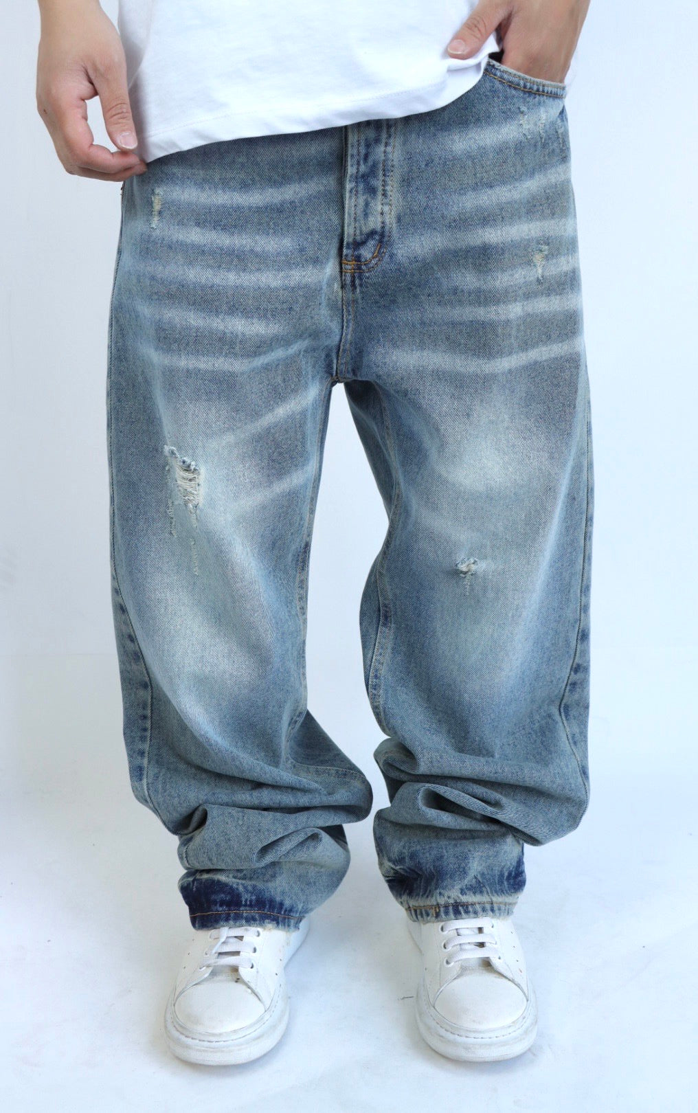 JEANS CHIARO BAGGY