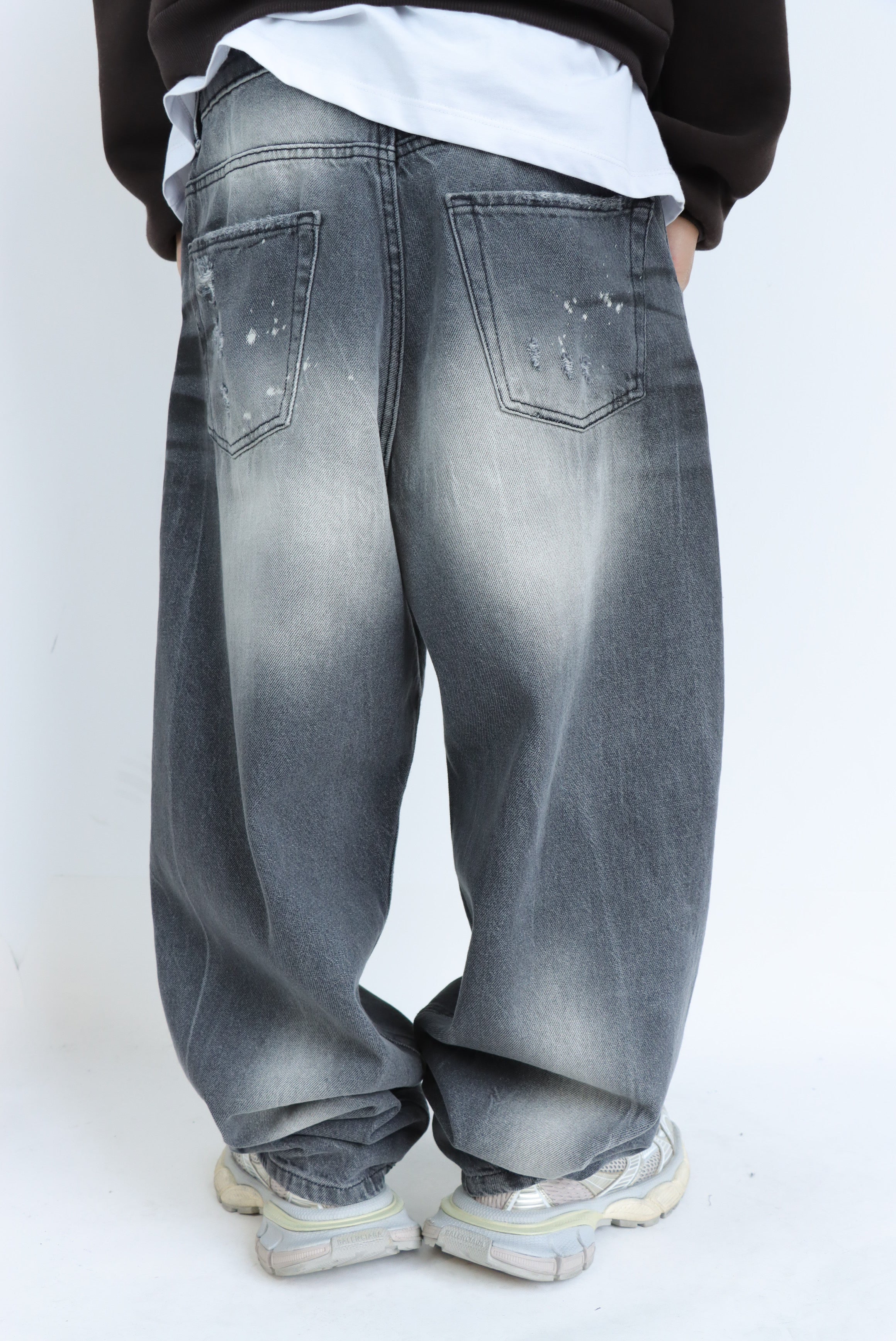 JEANS SLAVATO GRIGIO BAGGY