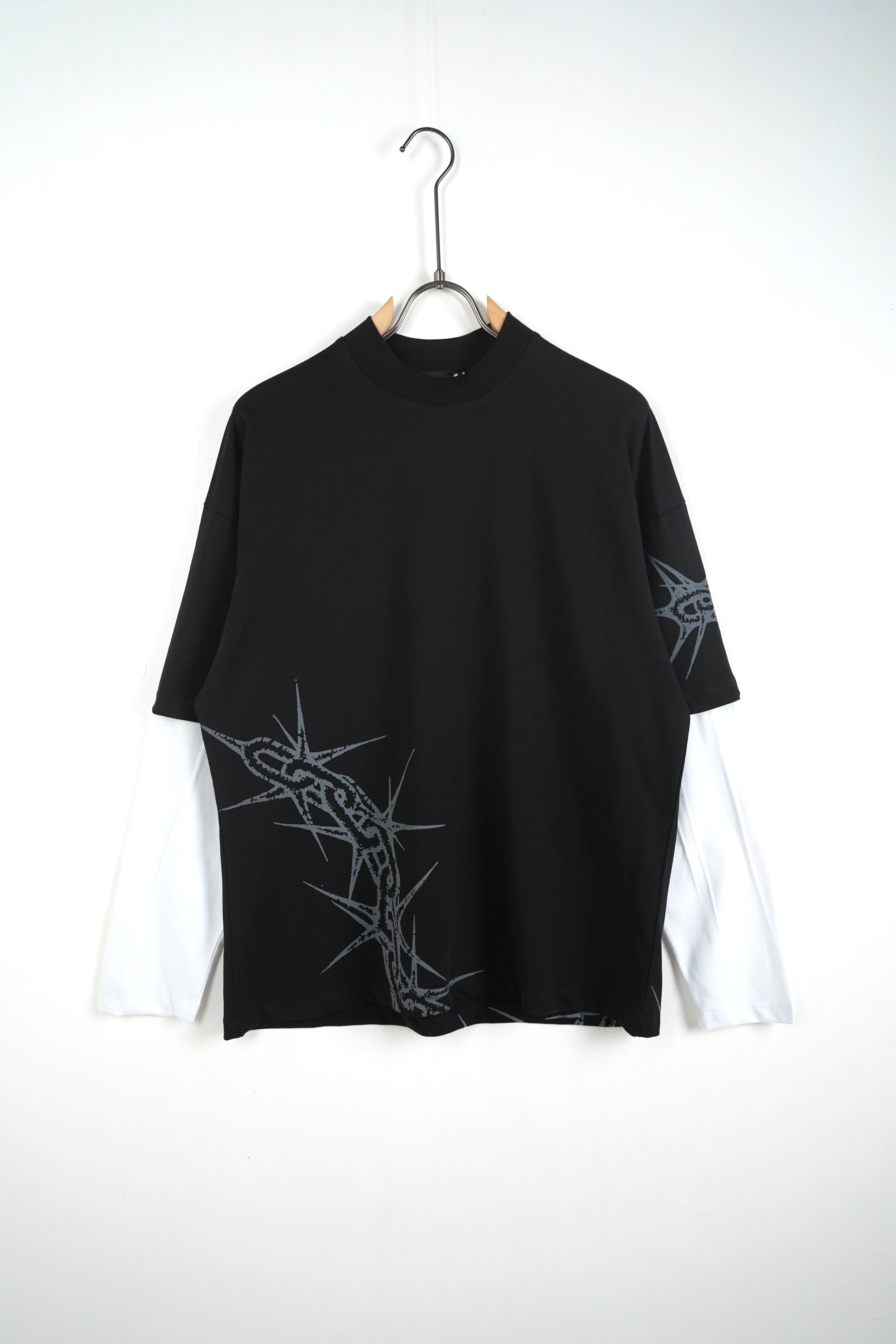 T-SHIRT CATENA SPINATA