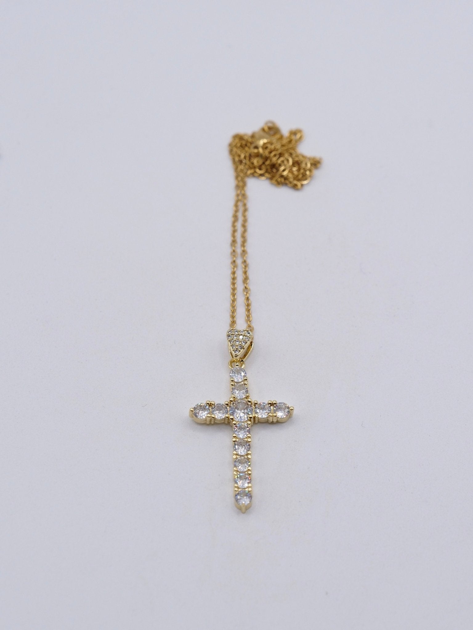 COLLANA CROCE color ORO