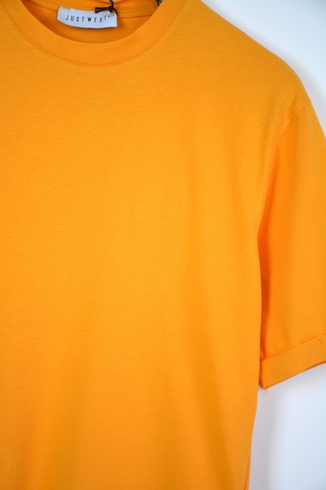 T-SHIRT OVER BASIC ARANCIONE