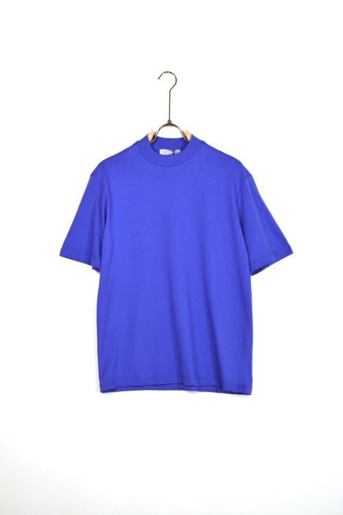 T-SHIRT COLLO ALTO BLU