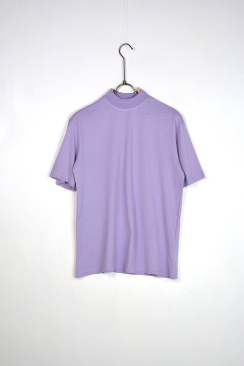 T-SHIRT COLLO ALTO LILLA