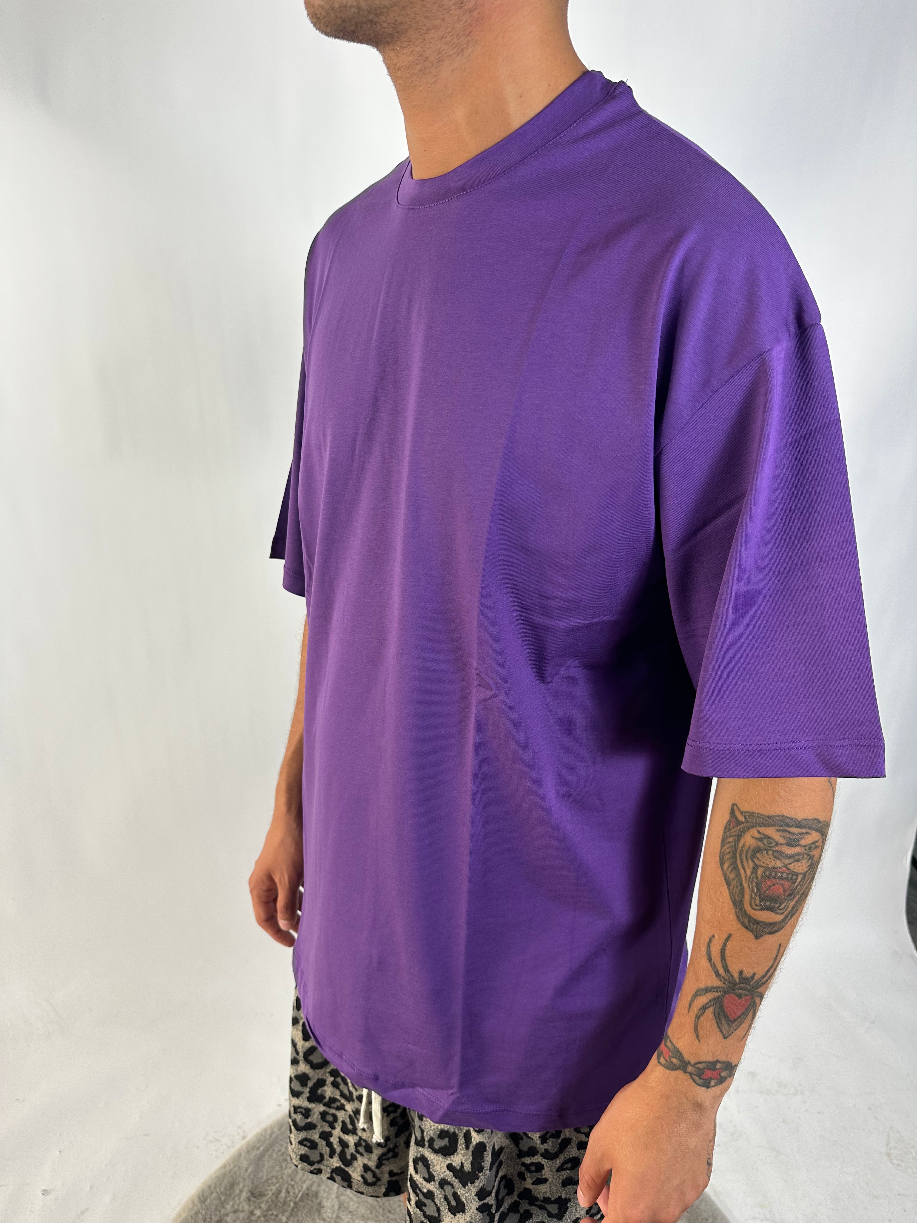 T-SHIRT OVERSIZE VIOLA