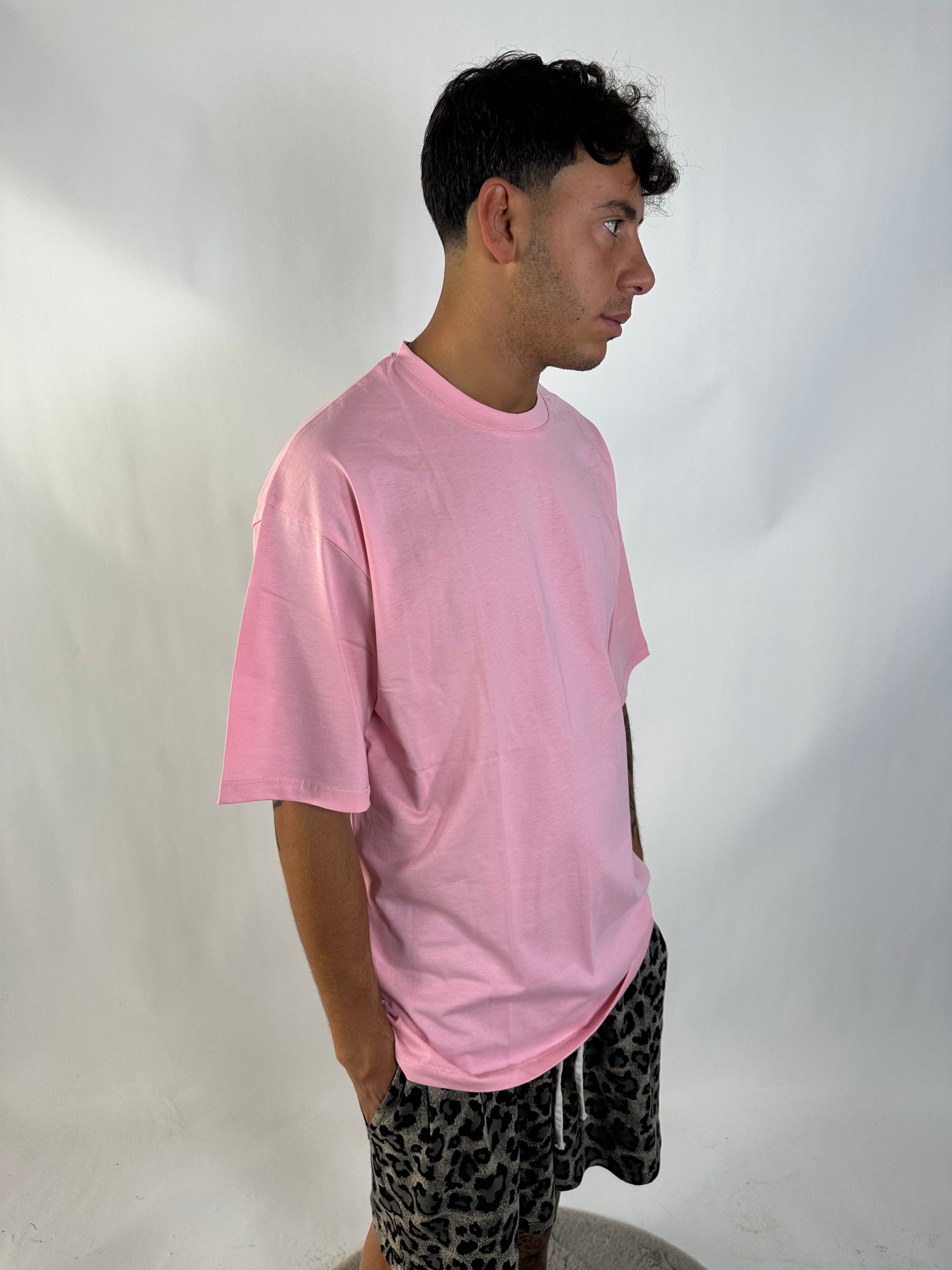 T-SHIRT OVERSIZE ROSA